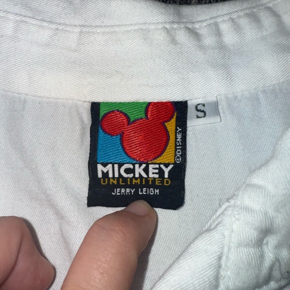 Vintage Rare 90’s Disney Mickey Unlimited Jerry Leigh button up small - Picture 5 of 7